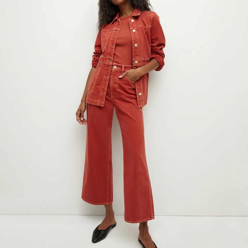 Veronica Beard Taylor Crop Jeans